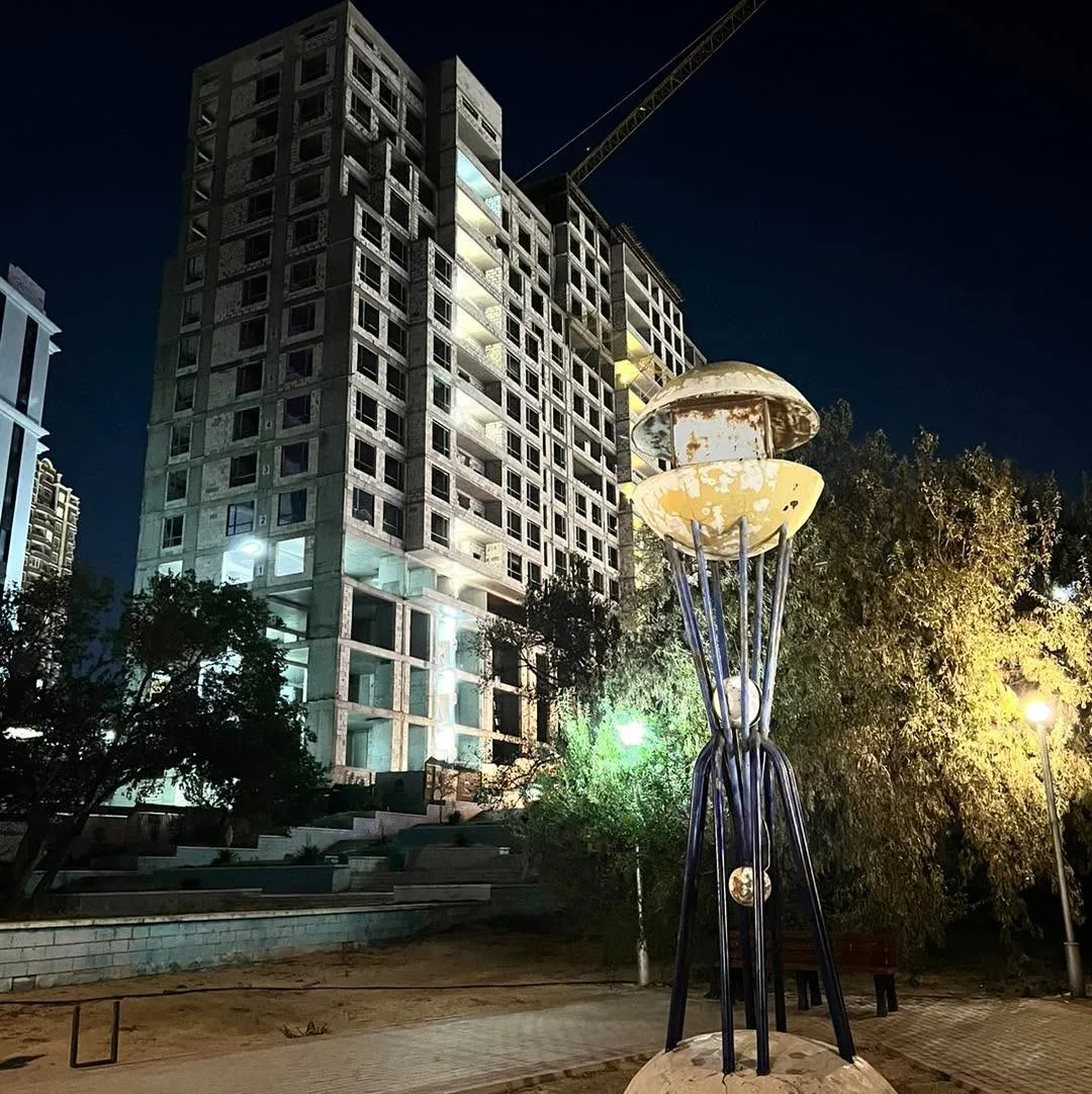 Aktau a Kaspické moře, říjen 2024 (2)
